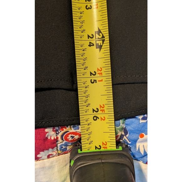 T Tahari Black Flutter Sleeve Smock Neck Tie Front Blouse Womens Sz L - Picture 11 of 12